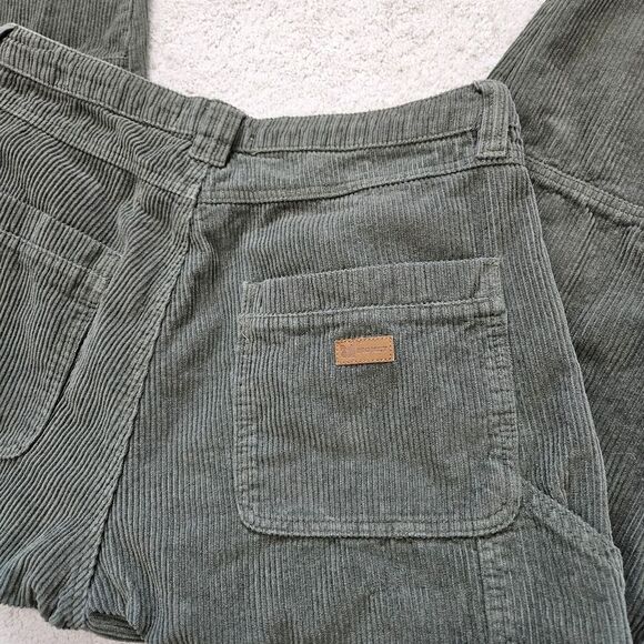 Monet Skateboards | Clipper Olive Dark Green Corduroy Skate Pants, Mens 30 - Picture 9 of 10